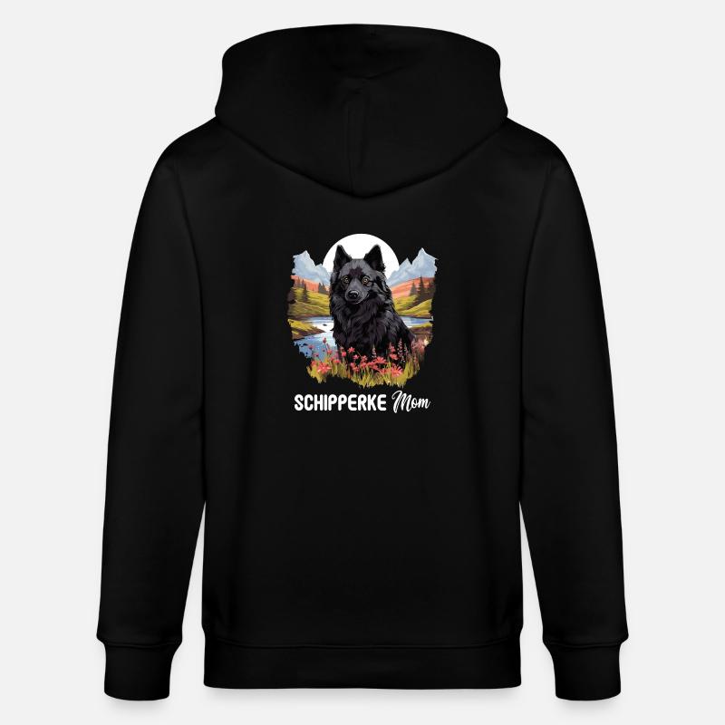 Schipperke - Veste à capuche bio CULTIVATOR Stanley/Stella Unisexe - noir
