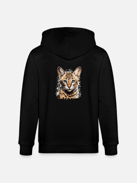 Savane - Veste à capuche bio CULTIVATOR Stanley/Stella Unisexe - noir