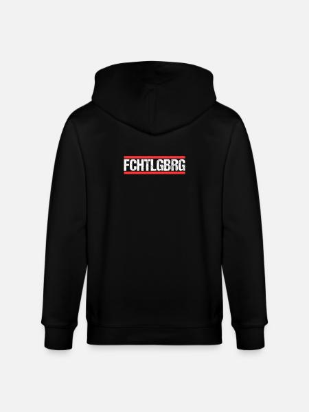 Fichtelgebirge - Stanley/Stella Unisex Bio-Kapuzenjacke CULTIVATOR - Schwarz