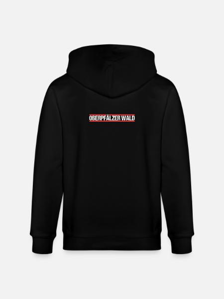 Oberpfälzer Wald - Stanley/Stella Unisex Bio-Kapuzenjacke CULTIVATOR - Schwarz