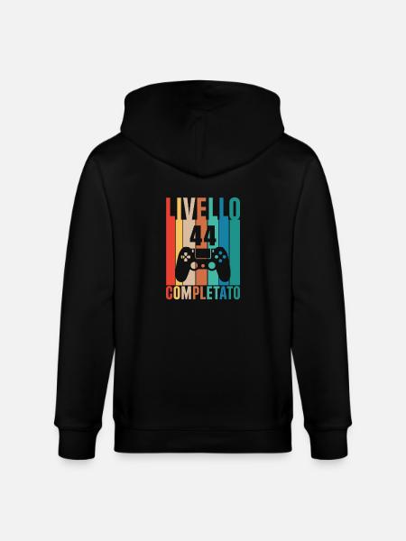 Level 44 - Stanley/Stella CULTIVATOR Unisex Organic Hooded Jacket - black