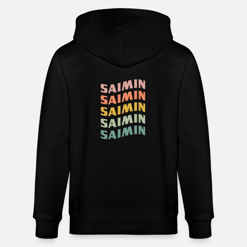 Saimin - Veste à capuche bio CULTIVATOR Stanley/Stella Unisexe - noir