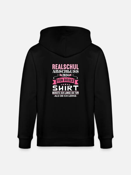 Lycée Jeunes Filles Lycée 2024 - Veste à capuche bio CULTIVATOR Stanley/Stella Unisexe - noir