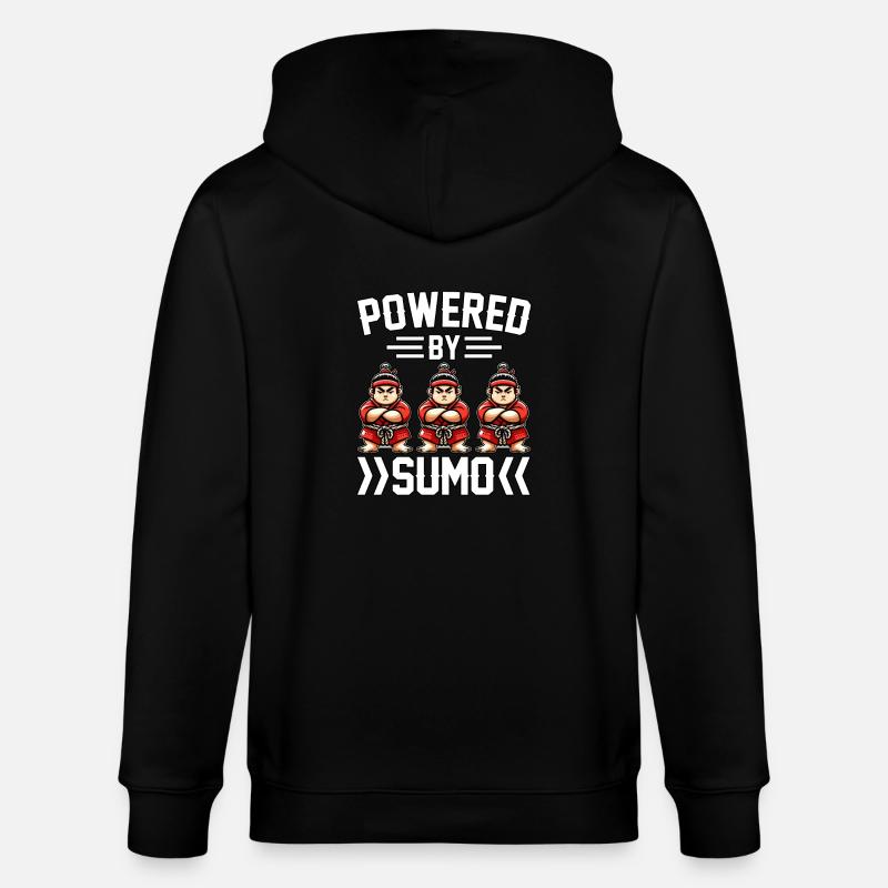 Propulsé par Sumo - Veste à capuche bio CULTIVATOR Stanley/Stella Unisexe - noir