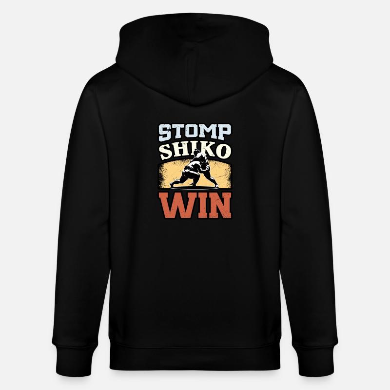 Stomp Shiko Win - Stanley/Stella Unisex Bio-Kapuzenjacke CULTIVATOR  - Schwarz