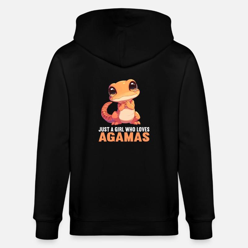 Agamen Agame - Veste à capuche bio CULTIVATOR Stanley/Stella Unisexe - noir