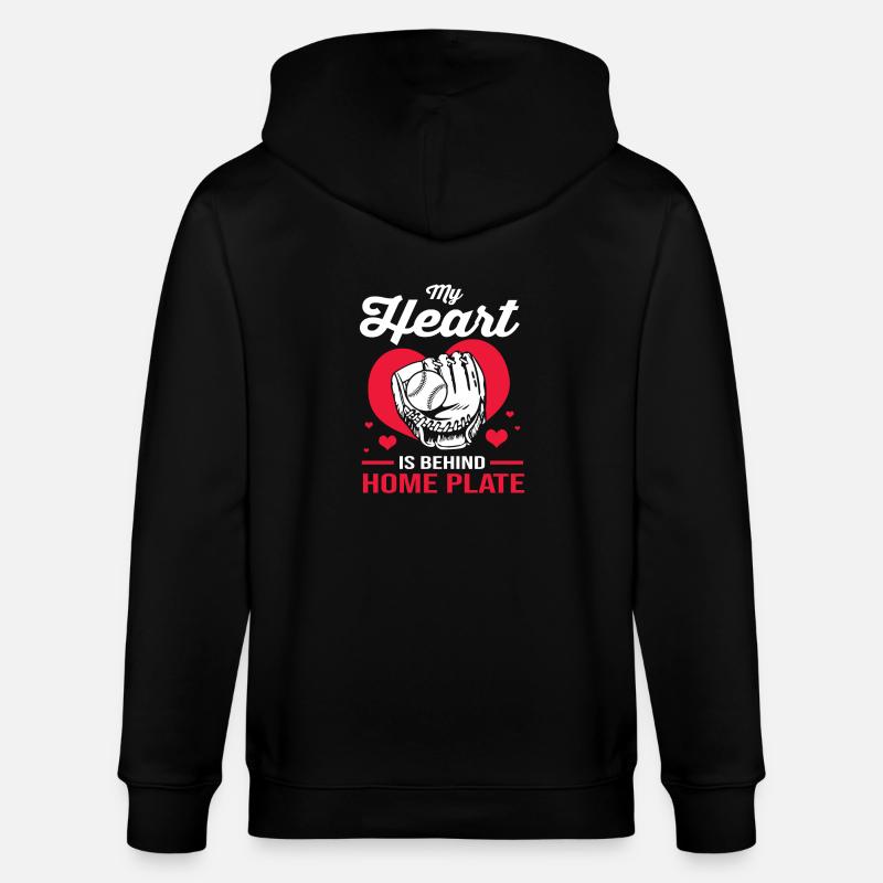 Base-ball - Veste à capuche bio CULTIVATOR Stanley/Stella Unisexe - noir