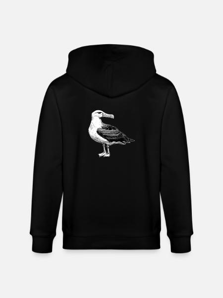 Albatross Albatrosse Albatros - Stanley/Stella CULTIVATOR Unisex Organic Hooded Jacket - black