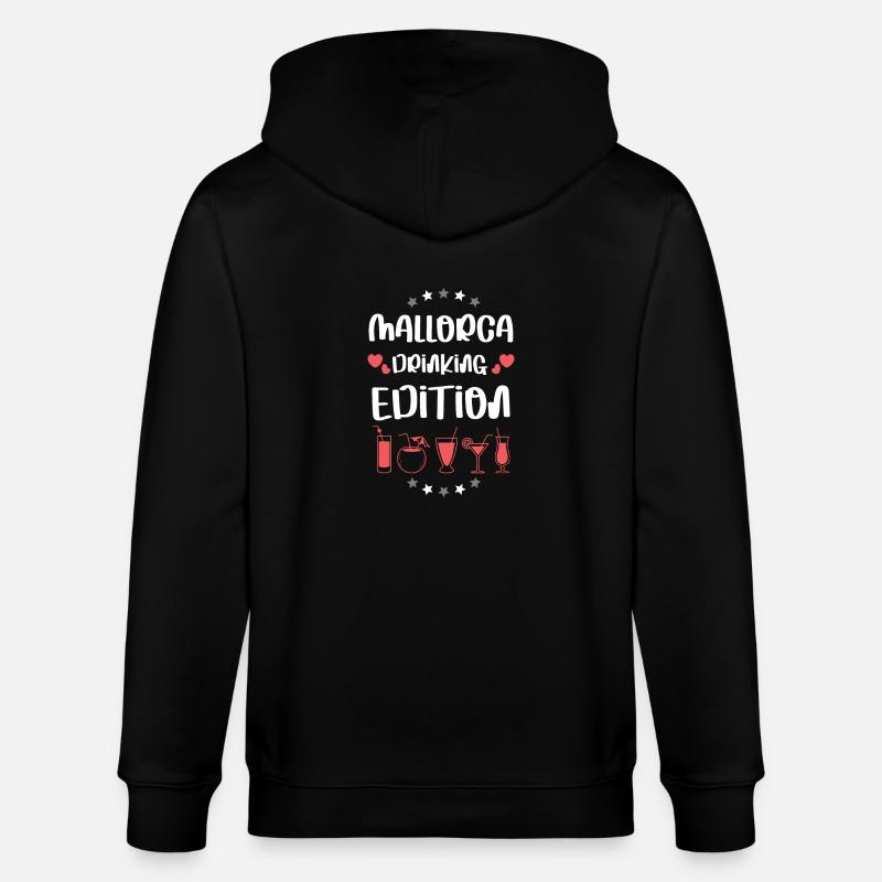 Équipe de Mallorca Drinking - Veste à capuche bio CULTIVATOR Stanley/Stella Unisexe - noir