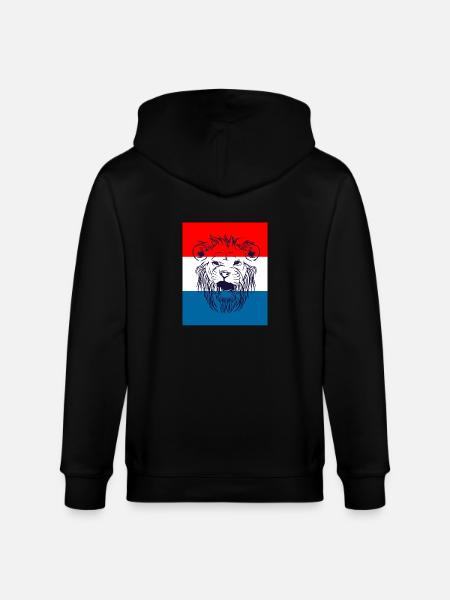 Pays-Bas - Veste à capuche bio CULTIVATOR Stanley/Stella Unisexe - noir