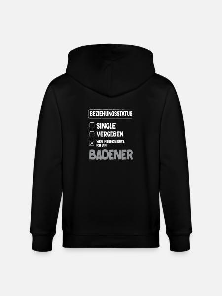 Baden relationship status Baden Baden - Stanley/Stella CULTIVATOR  Unisex Organic Hooded Jacket - black