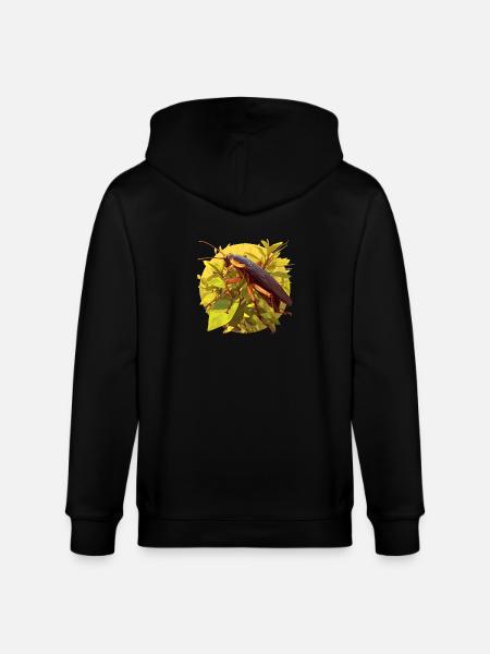 Cockroach cockroaches cockroach - Stanley/Stella CULTIVATOR Unisex Organic Hooded Jacket - black
