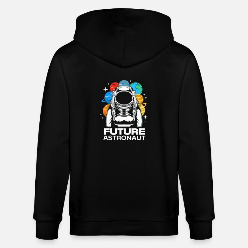 Univers Système Solaire - Veste à capuche bio CULTIVATOR Stanley/Stella Unisexe - noir