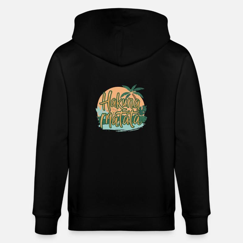 PAS DE PROBLÈME - Veste à capuche bio CULTIVATOR Stanley/Stella Unisexe - noir