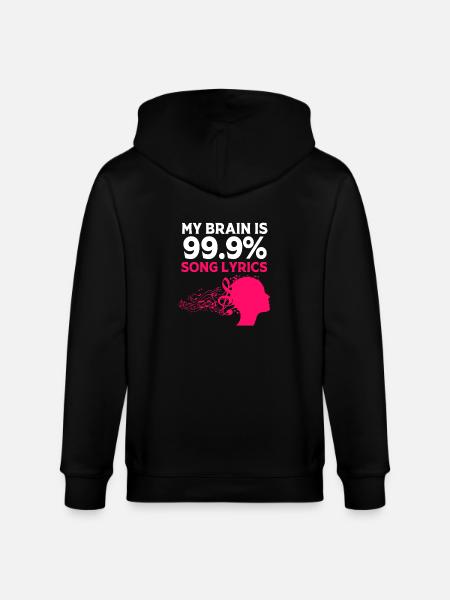 Karaoke - Stanley/Stella CULTIVATOR  Unisex Organic Hooded Jacket - black