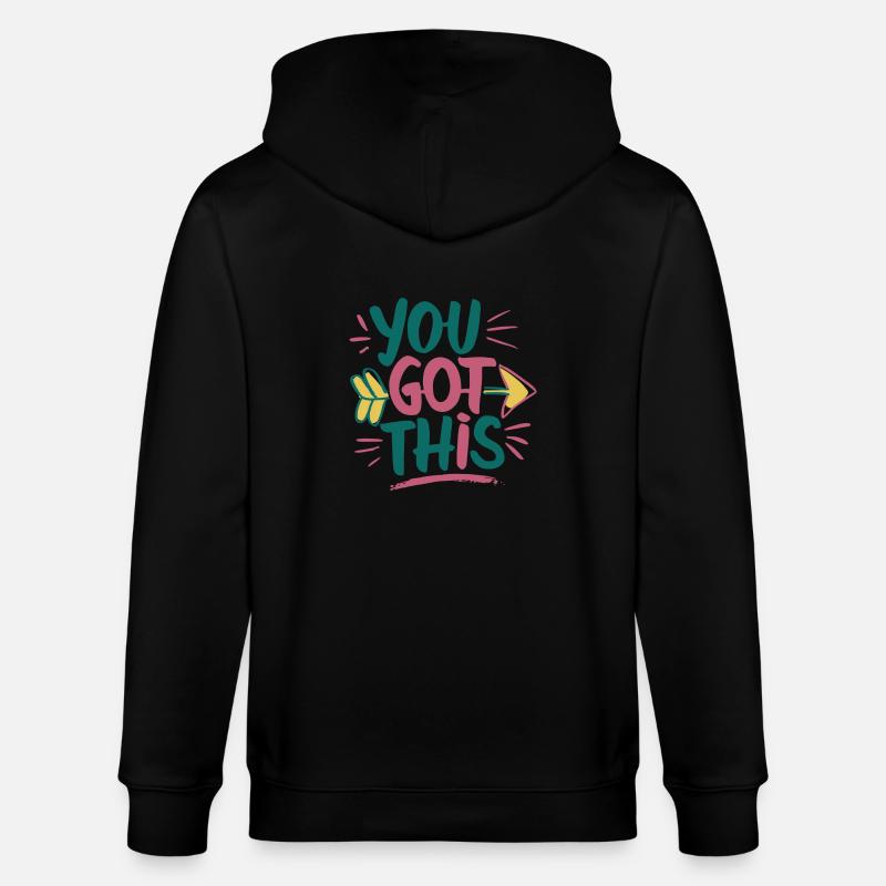 VOUS AVEZ COMPRIS - Veste à capuche bio CULTIVATOR Stanley/Stella Unisexe - noir