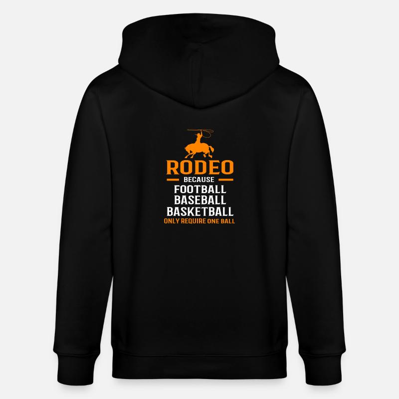 Rodeo - Stanley/Stella Unisex Bio-Kapuzenjacke CULTIVATOR  - Schwarz