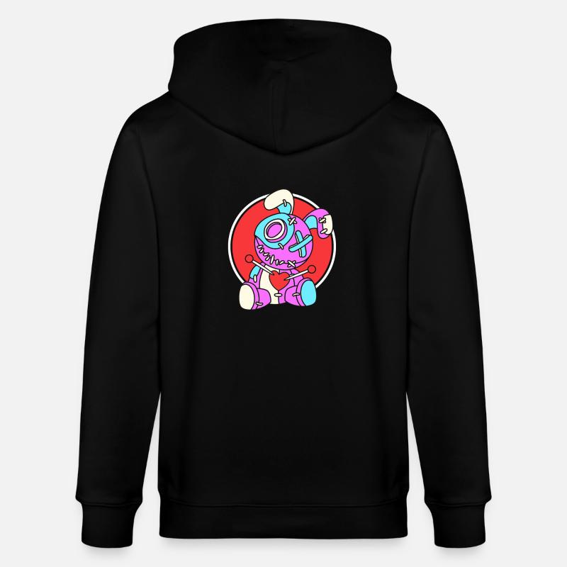 Voodoo - Stanley/Stella Unisex Bio-Kapuzenjacke CULTIVATOR  - Schwarz