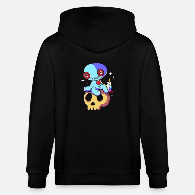 Voodoo - Stanley/Stella Unisex Bio-Kapuzenjacke CULTIVATOR  - Schwarz