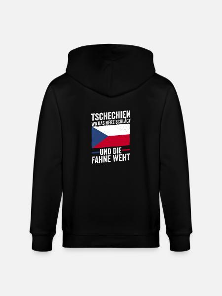 Tchèques République tchèque - Veste à capuche bio CULTIVATOR Stanley/Stella Unisexe - noir