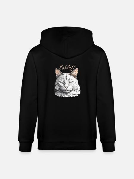 CAT Schlafi - Veste à capuche bio CULTIVATOR Stanley/Stella Unisexe - noir