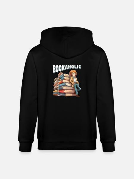 LIVRES BOOKAHOLIC - Veste à capuche bio CULTIVATOR Stanley/Stella Unisexe - noir