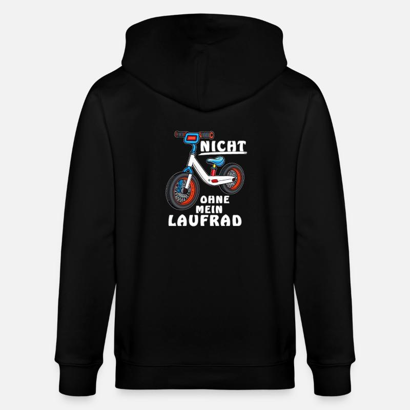 PAS SANS MA DRAISIENNE - Veste à capuche bio CULTIVATOR Stanley/Stella Unisexe - noir