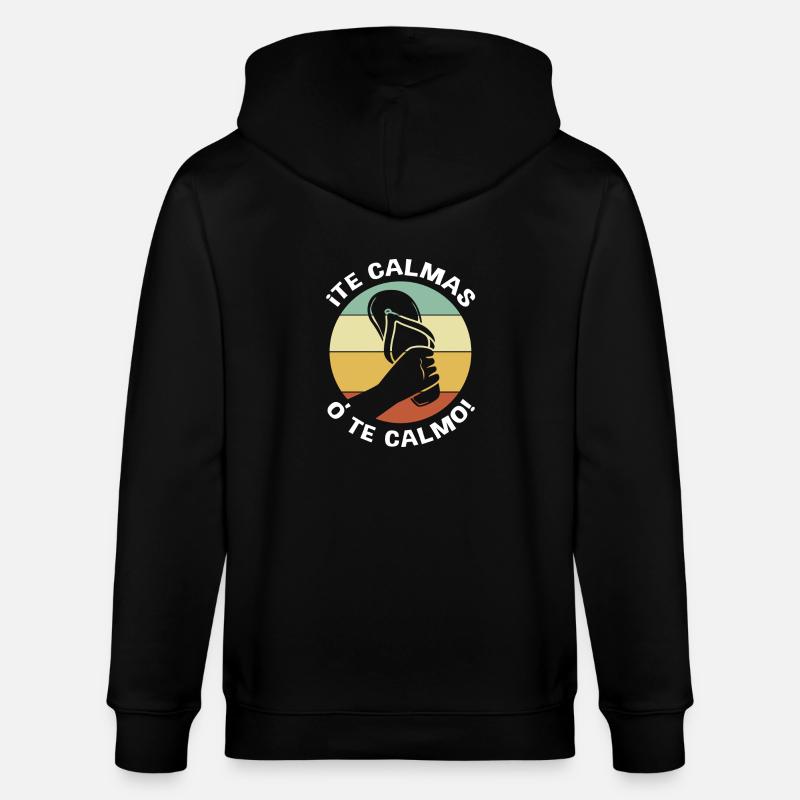 Latina Mutter Latino - Stanley/Stella Unisex Bio-Kapuzenjacke CULTIVATOR  - Schwarz