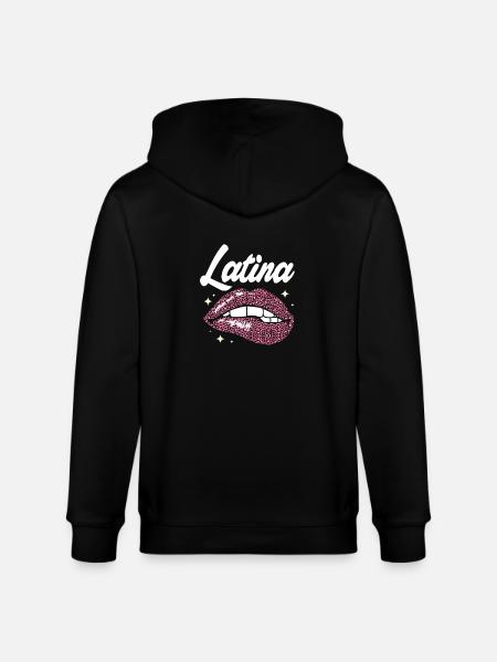 Latina Mutter - Stanley/Stella Unisex Bio-Kapuzenjacke CULTIVATOR  - Schwarz