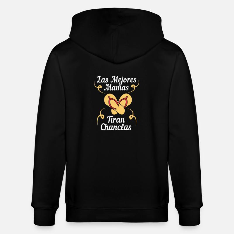 Latina Mutter - Stanley/Stella Unisex Bio-Kapuzenjacke CULTIVATOR  - Schwarz