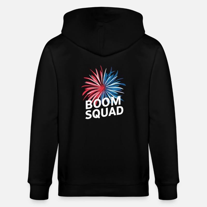 Pyrotechnics Fireworks Pyrotechnics - Stanley/Stella CULTIVATOR Unisex Organic Hooded Jacket - black