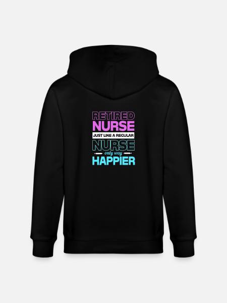 Krankenschwester Rente - Stanley/Stella Unisex Bio-Kapuzenjacke CULTIVATOR  - Schwarz