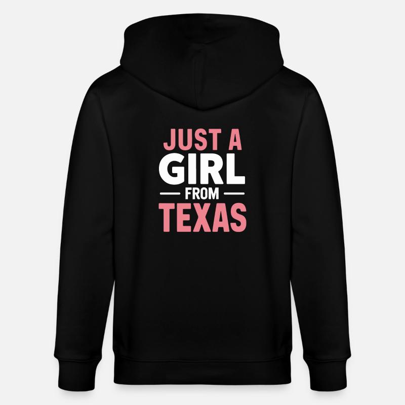 État du Texas Texans Texas - Veste à capuche bio CULTIVATOR Stanley/Stella Unisexe - noir
