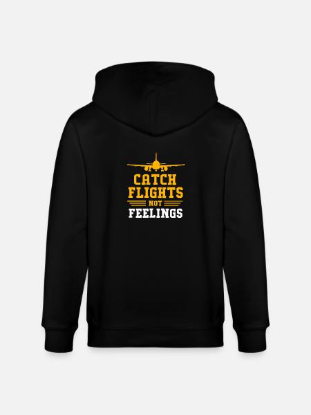 Air traffic controller - Stanley/Stella CULTIVATOR Unisex Organic Hooded Jacket - black