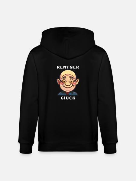 BONHEUR DES RETRAITÉS - Veste à capuche bio CULTIVATOR Stanley/Stella Unisexe - noir