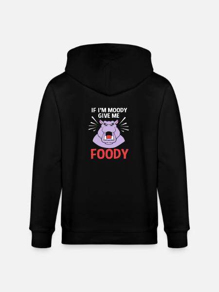 Hippopotame - Veste à capuche bio CULTIVATOR Stanley/Stella Unisexe - noir