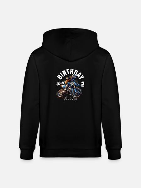 Motocross 2e anniversaire - Veste à capuche bio CULTIVATOR Stanley/Stella Unisexe - noir
