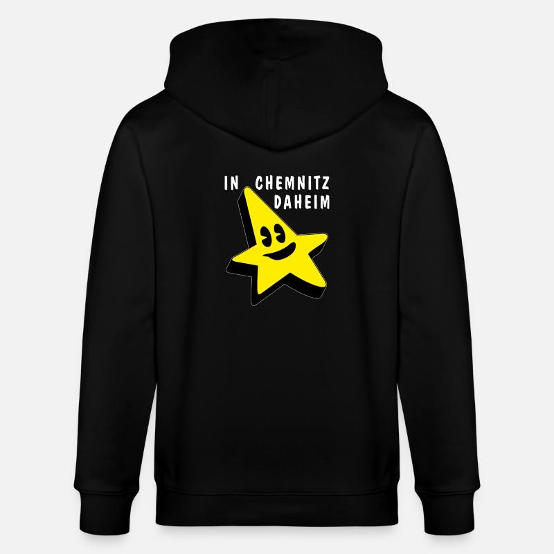CHEZ VOUS À CHEMNITZ - Veste à capuche bio CULTIVATOR Stanley/Stella Unisexe - noir