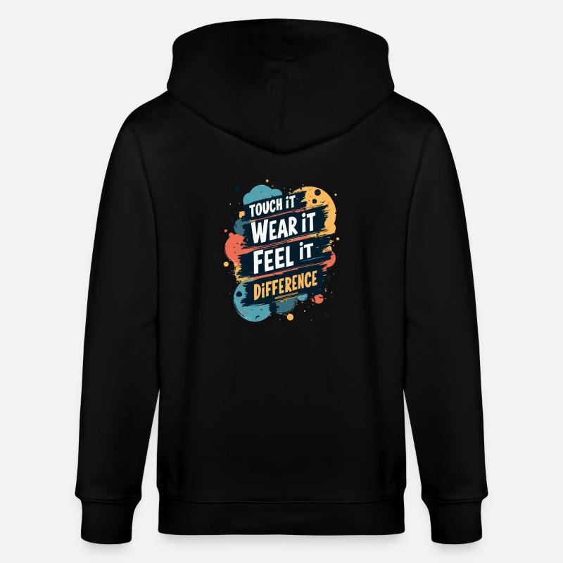 SENTEZ LA DIFFÉRENCE - Veste à capuche bio CULTIVATOR Stanley/Stella Unisexe - noir