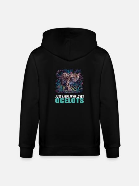 Ocelots Ocelot - Veste à capuche bio CULTIVATOR Stanley/Stella Unisexe - noir
