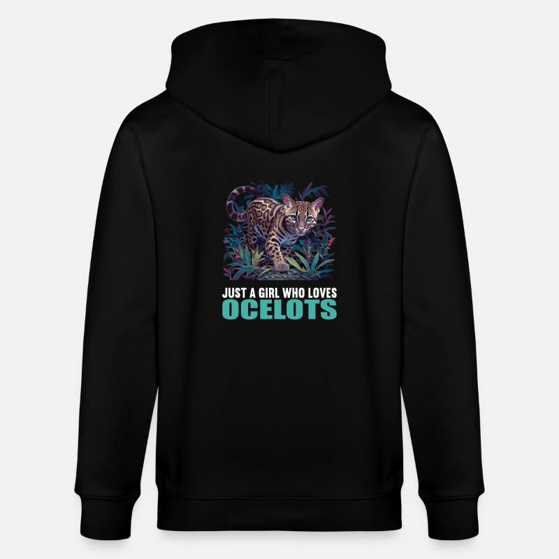 Ocelots Ocelot - Veste à capuche bio CULTIVATOR Stanley/Stella Unisexe - noir