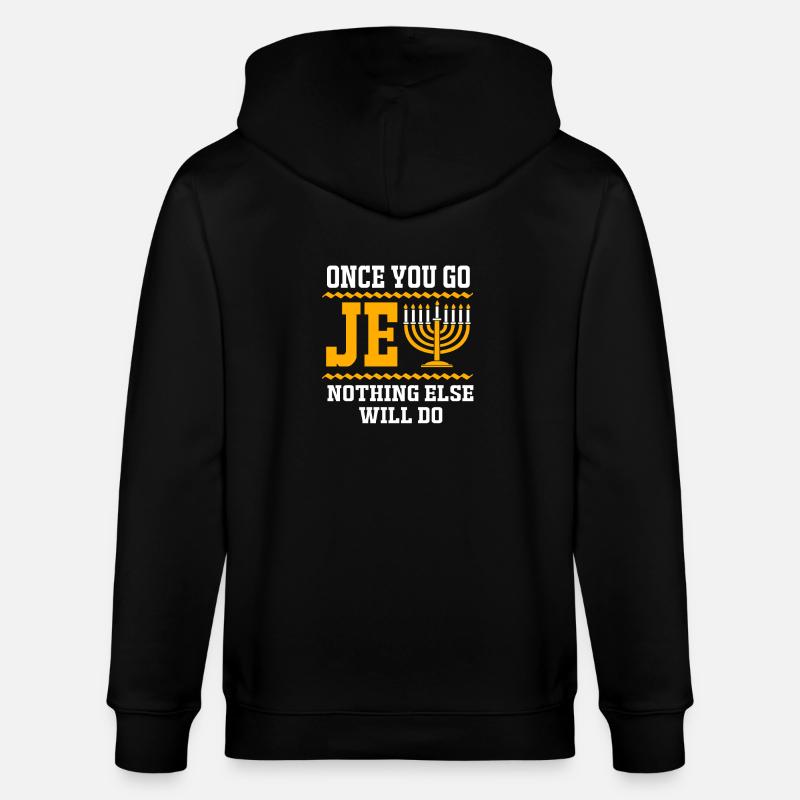 Hanoucca - Veste à capuche bio CULTIVATOR Stanley/Stella Unisexe - noir