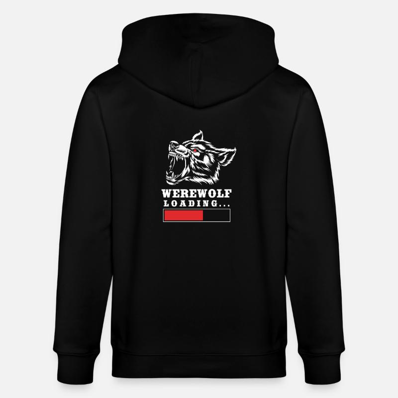 Werwolf - Stanley/Stella Unisex Bio-Kapuzenjacke CULTIVATOR - Schwarz