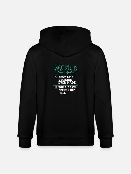Toxicomane - Veste à capuche bio CULTIVATOR Stanley/Stella Unisexe - noir