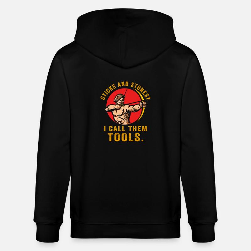 Arnis Eskrima Kali Art philippin - Veste à capuche bio CULTIVATOR Stanley/Stella Unisexe - noir