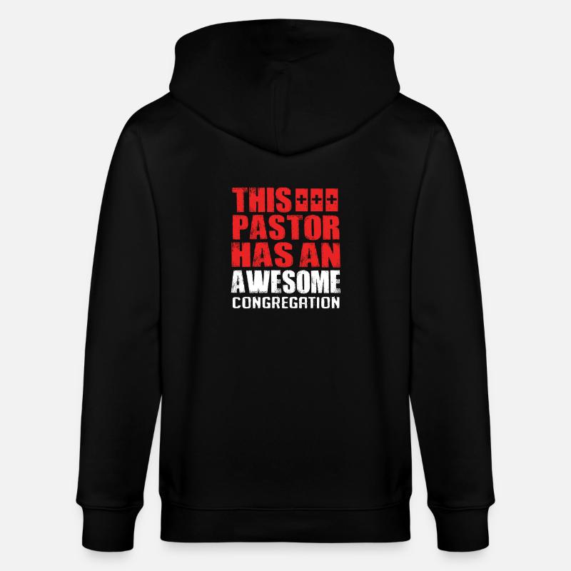 Pasteur - Veste à capuche bio CULTIVATOR Stanley/Stella Unisexe - noir