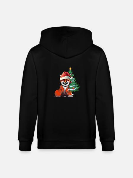 Nikolaus Fuchs Christmas presents - Stanley/Stella CULTIVATOR Unisex Organic Hooded Jacket - black
