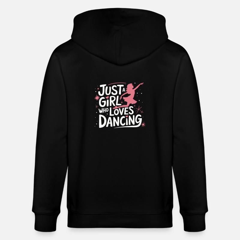 Dancing Dancers Dancing - Stanley/Stella CULTIVATOR  Unisex Organic Hooded Jacket - black