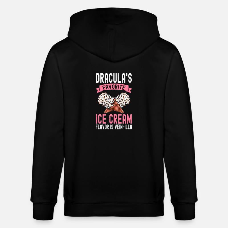 Draculas Lieblings-Venencreme - Stanley/Stella Unisex Bio-Kapuzenjacke CULTIVATOR  - Schwarz