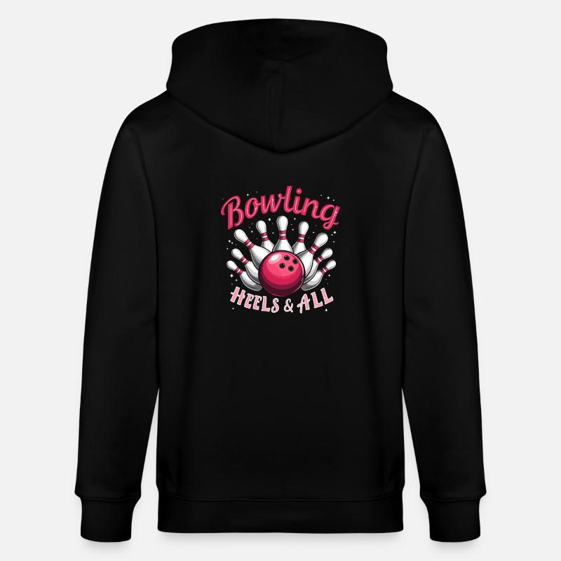 BOWLING - Veste à capuche bio CULTIVATOR Stanley/Stella Unisexe - noir